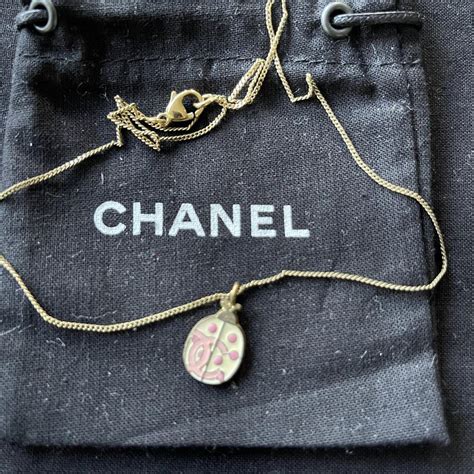 ladybug 2018 chanel|Genuine Chanel CC Spring 2018 Ladybug Ladybird Necklace .